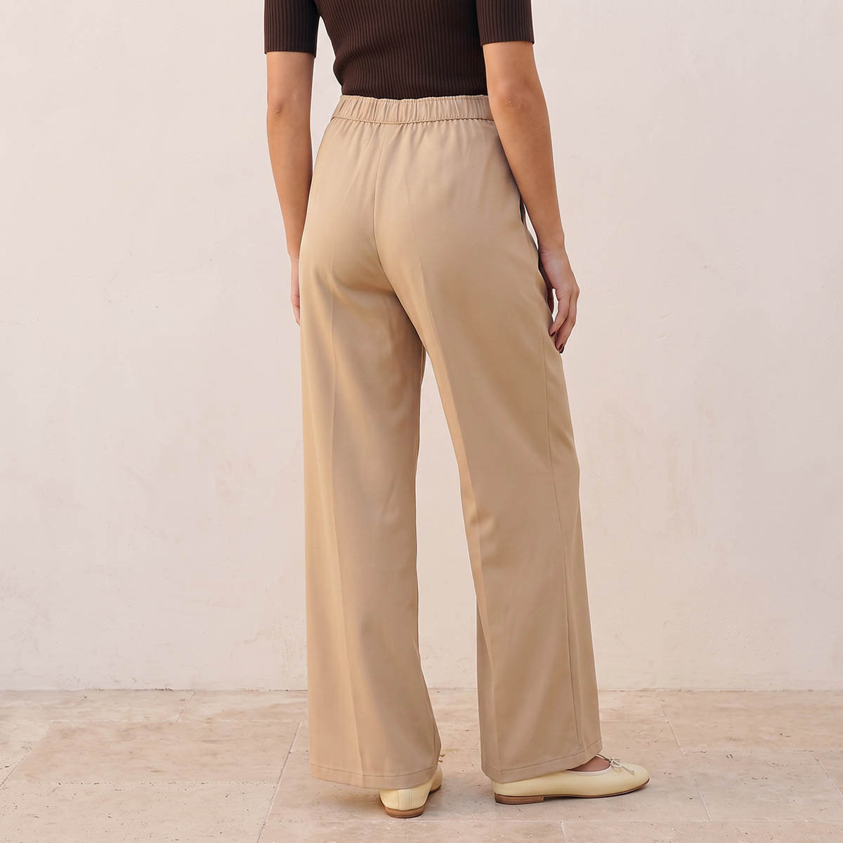 بنطلون بخصر مطاطي من سبلاش يوث-women-clothing-trousers-image-5
