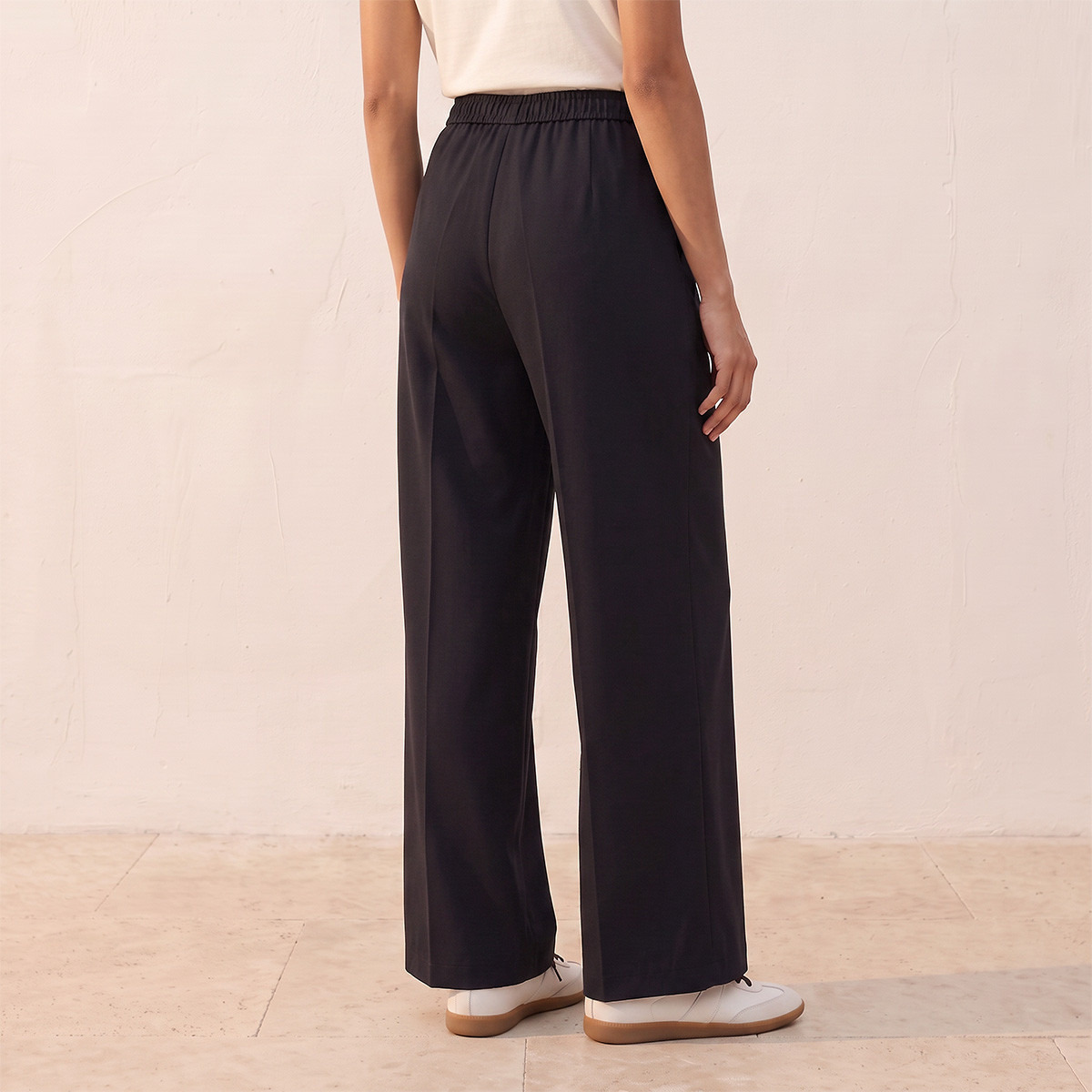 بنطلون بخصر مطاطي من سبلاش يوث-women-clothing-trousers-image-4