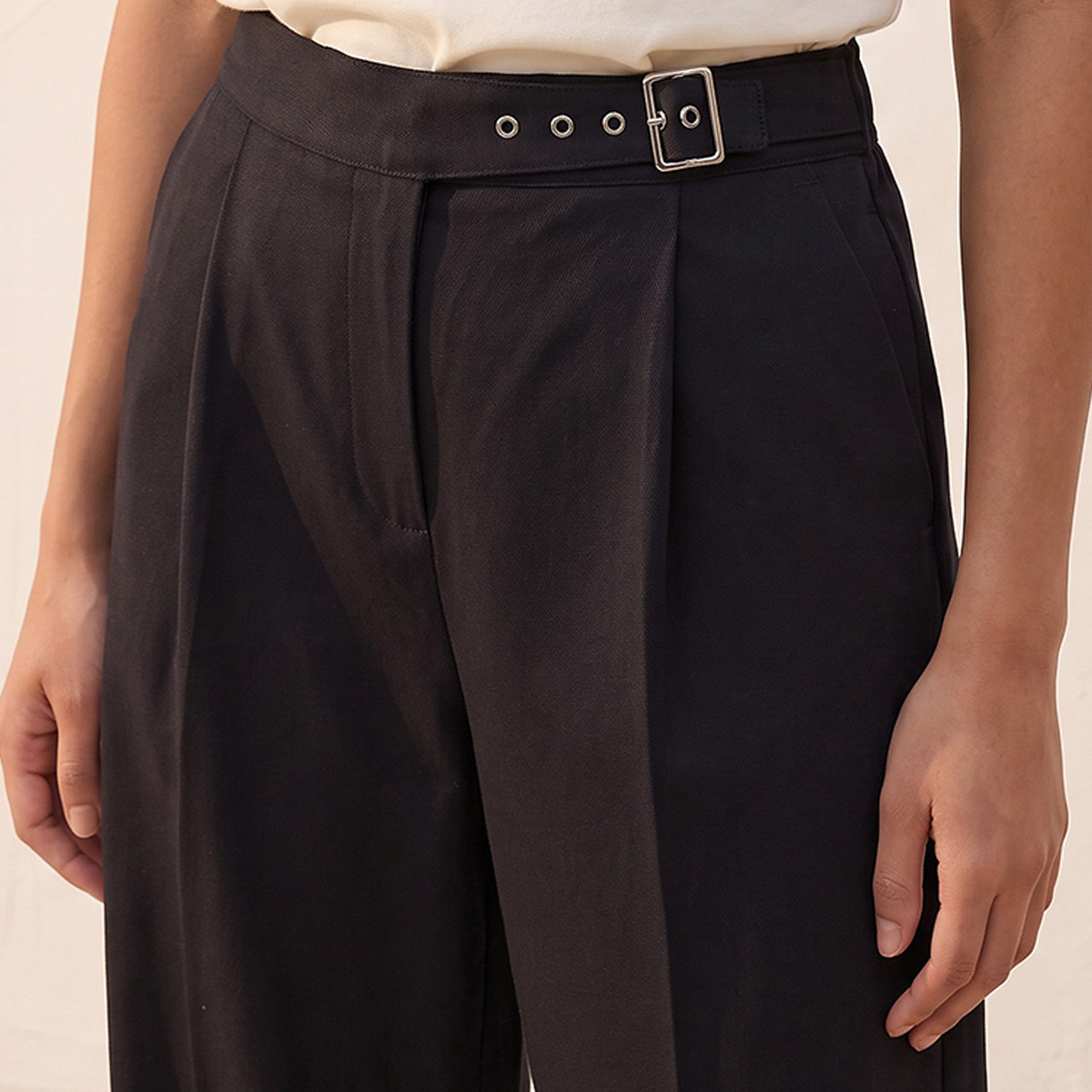 بنطلون بخصر مطاطي من سبلاش يوث-women-clothing-trousers-image-6