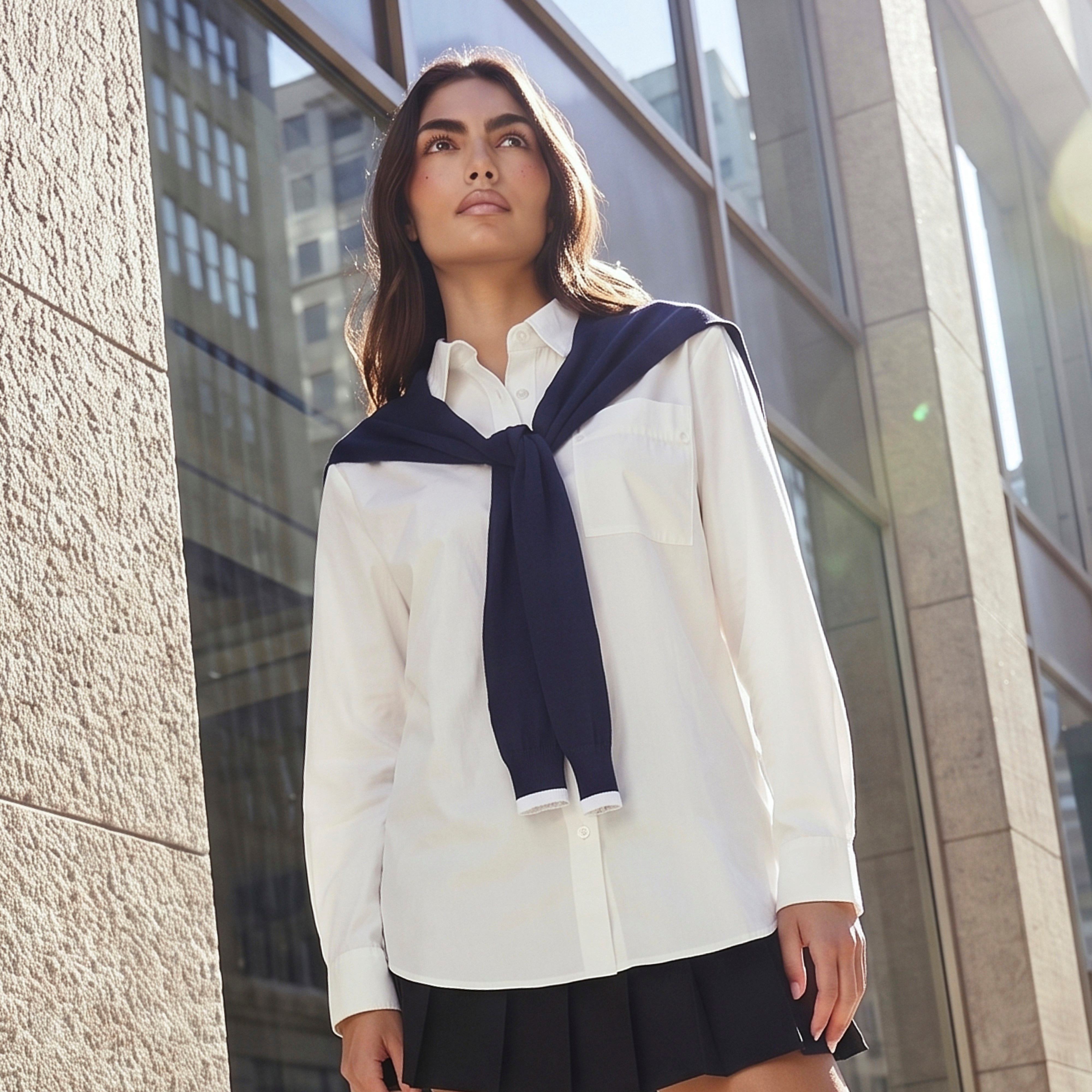 قميص بتصميم كارديجان مدمج من سبلاش يوث-women-clothing-shirtsandblouses-shirts-image-1