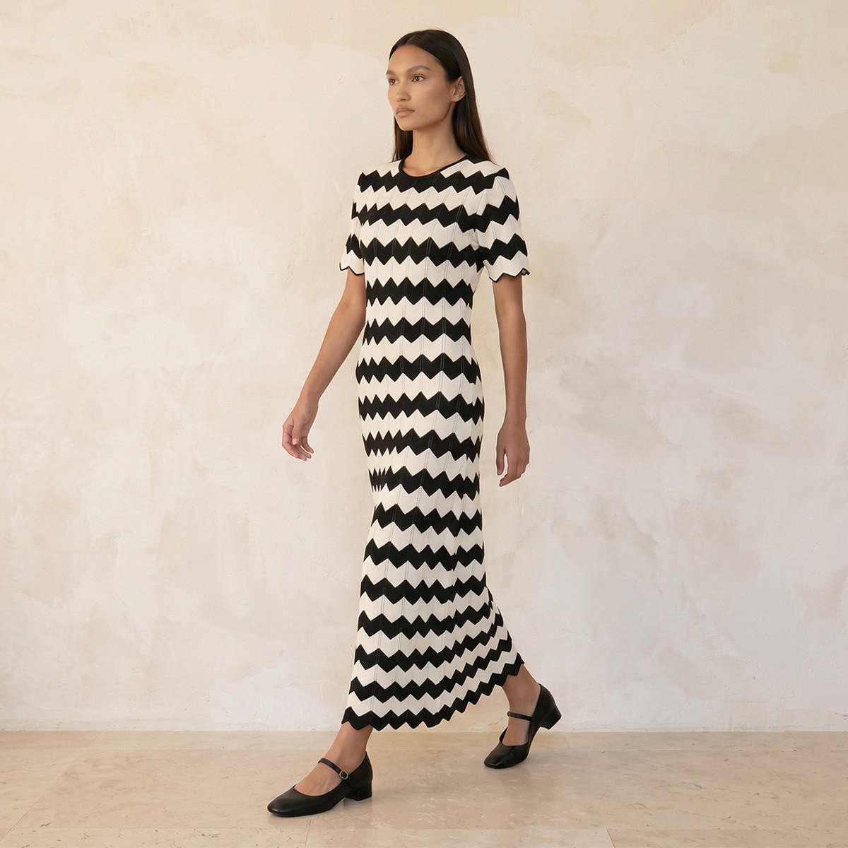 فستان شيفرون ماكسي بارز الملمس من سبلاش يوث-women-clothing-dresses-image-3