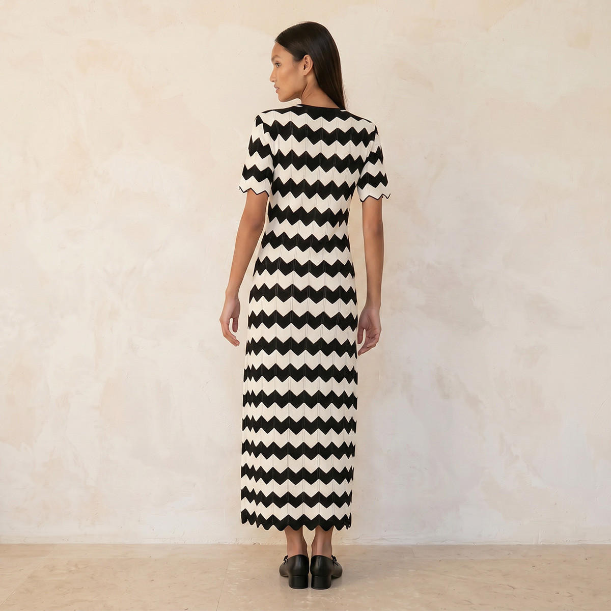 فستان شيفرون ماكسي بارز الملمس من سبلاش يوث-women-clothing-dresses-image-4