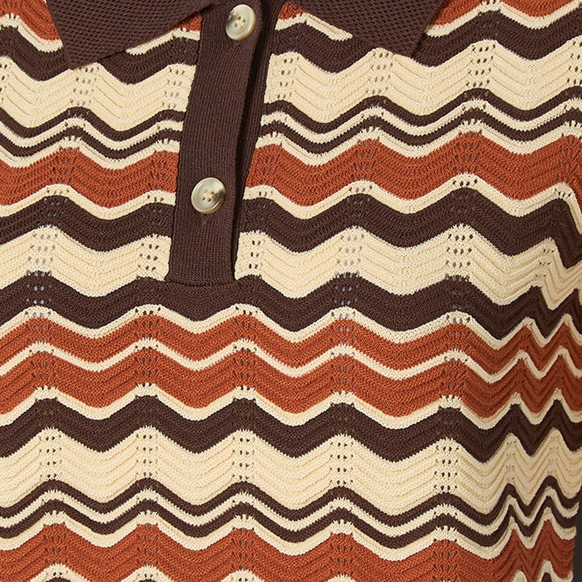 Splash Youth Polo T-shirt with Chevron Print-women-winterwear-cardigansandjumpers-jumpers-image-2