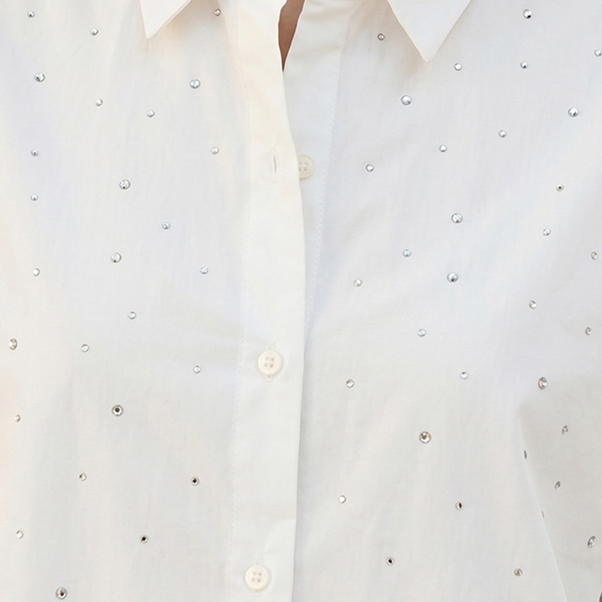 قميص قطن فضفاض مزين من سبلاش يوث-women-clothing-shirtsandblouses-shirts-image-3