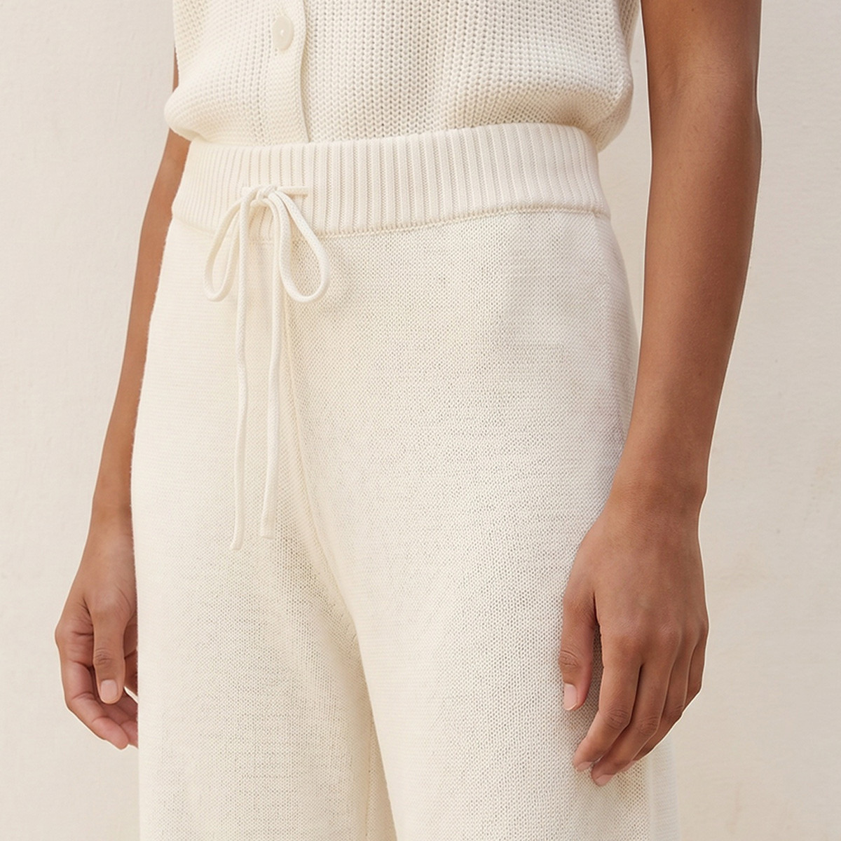 بنطلون بقصة مستقيمة وخصر برباط من سبلاش يوث-women-clothing-trousers-image-6