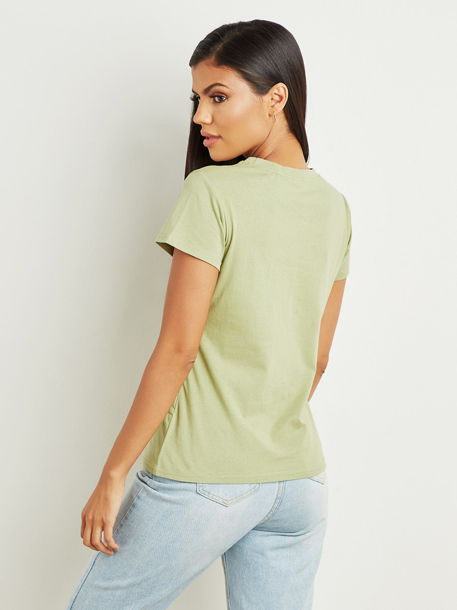 تيشيرت مطبوع بقصة واسعة من ستايلي-women-clothing-tshirts-image-3