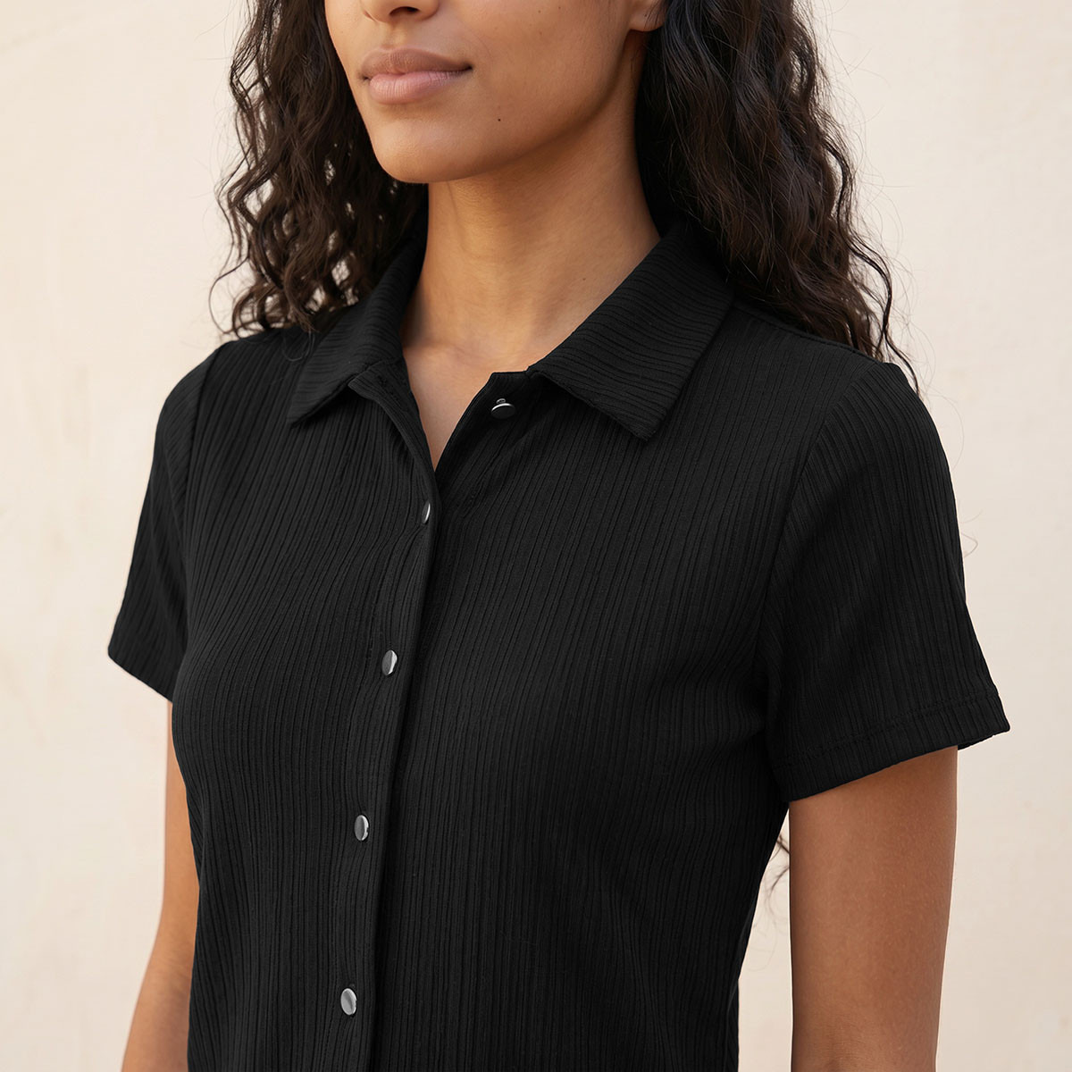 قميص بتفاصيل كشكش من سبلاش يوث-women-clothing-shirtsandblouses-shirts-image-5