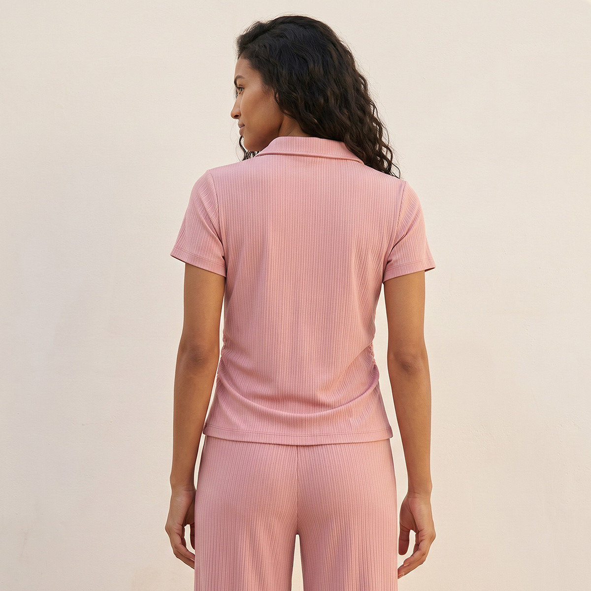 قميص بتفاصيل كشكش من سبلاش يوث-women-clothing-shirtsandblouses-shirts-image-4
