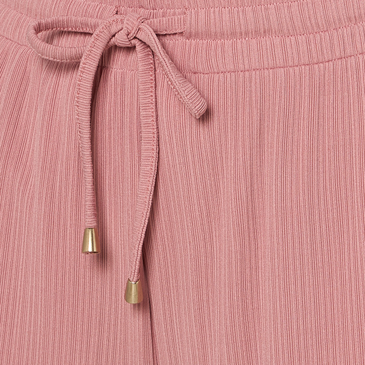 بنطلون مضلّع بقصّة مستقيمة وخصر برباط من سبلاش يوث-women-clothing-bottoms-joggers-image-2