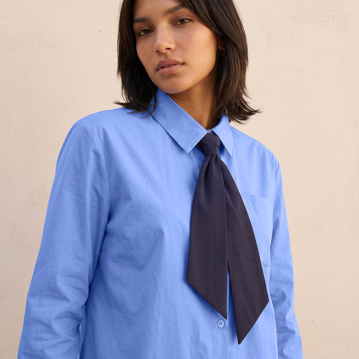 Splash Youth Shirt with Neck Tie-women-clothing-shirtsandblouses-shirts-image-4