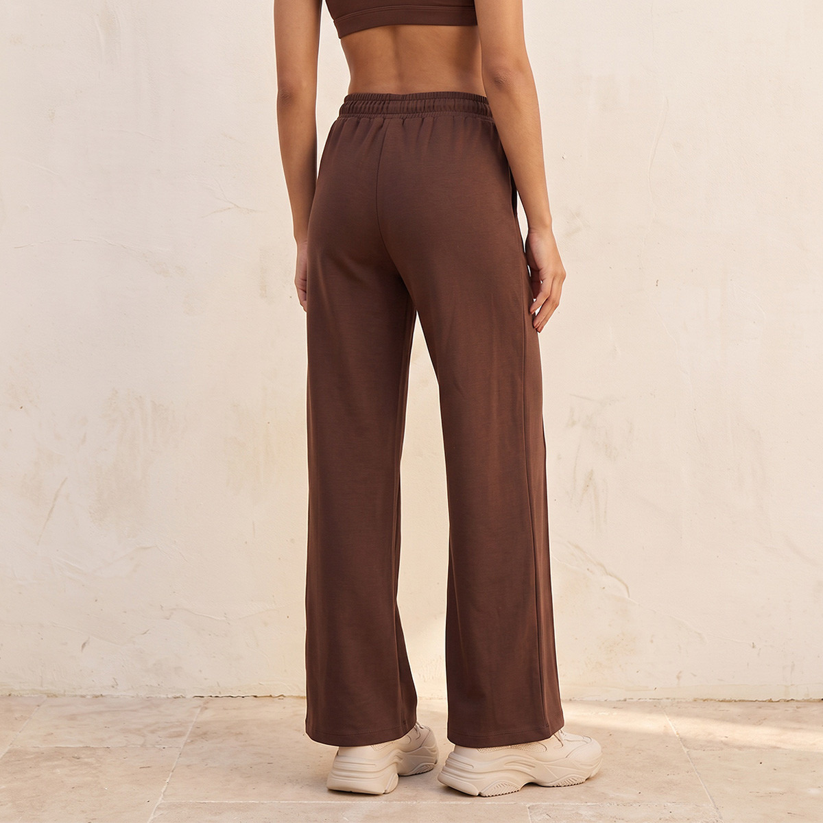 Splash Youth Straight Fit Drawstring Waist Trousers-women-clothing-bottoms-joggers-image-3