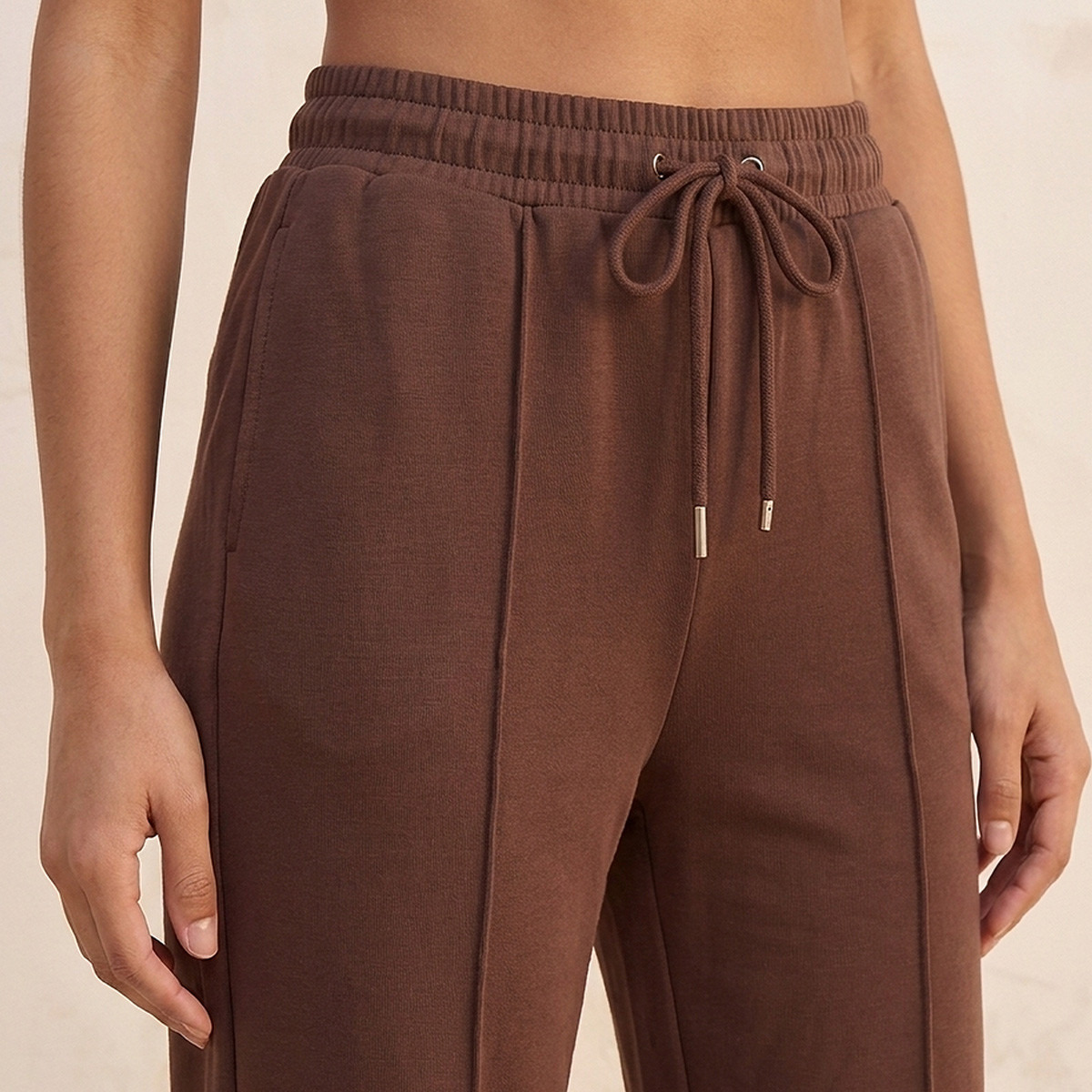 Splash Youth Straight Fit Drawstring Waist Trousers-women-clothing-bottoms-joggers-image-4