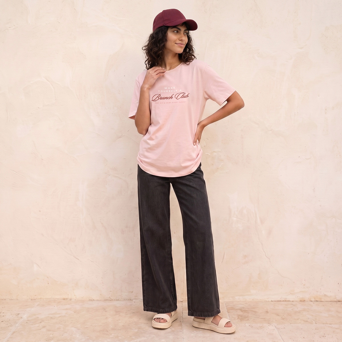 Splash Youth T-shirt with Typographic Print-women-clothing-tshirts-image-6