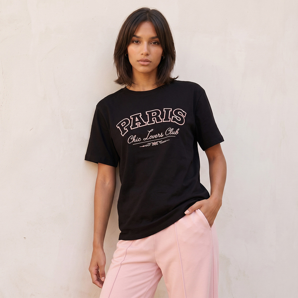Splash Youth T-shirt with Typographic Print-women-clothing-tshirts-image-1