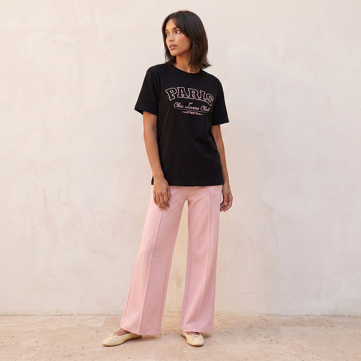 Splash Youth T-shirt with Typographic Print-women-clothing-tshirts-image-2
