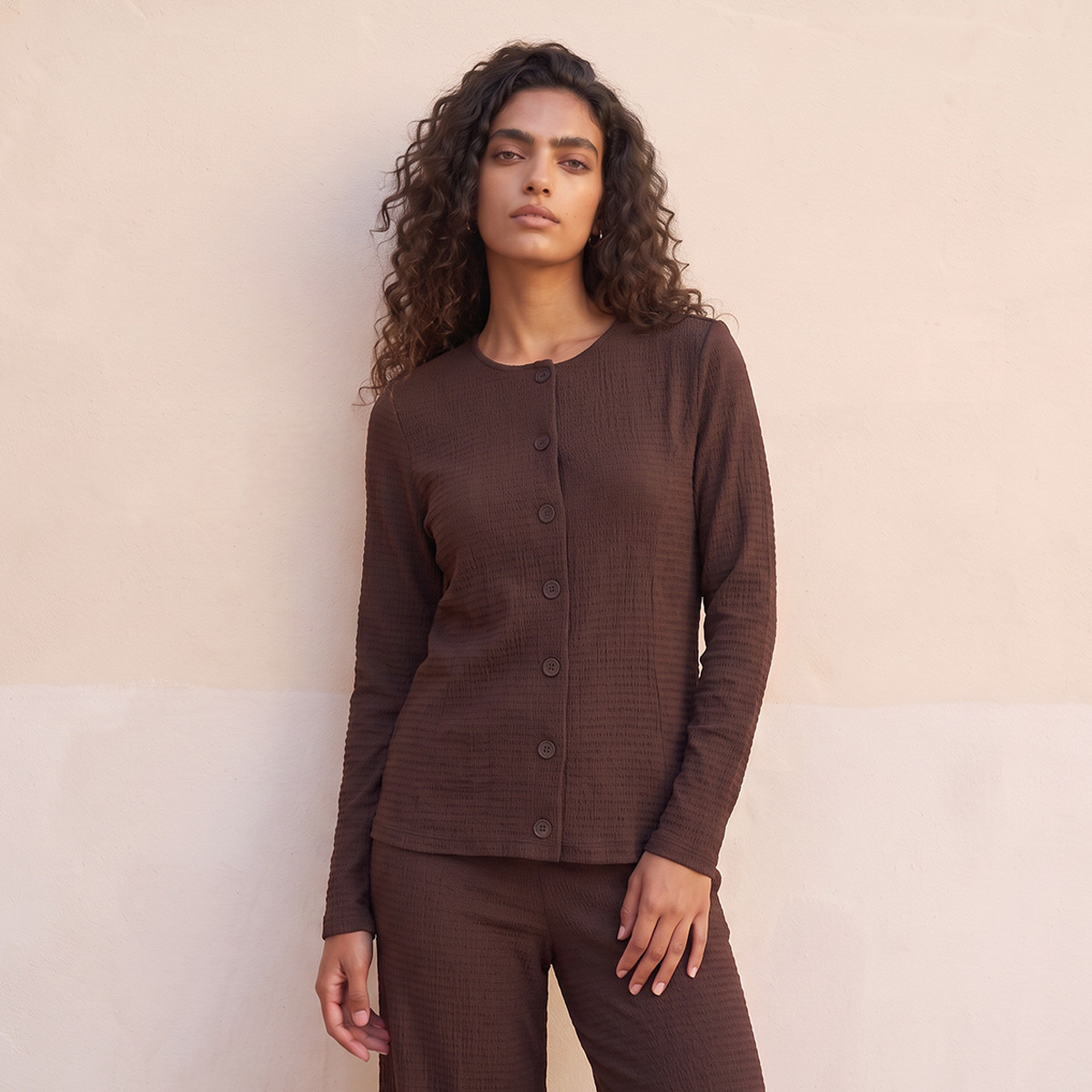 بلوزة بأزرار أمامية من سبلاش يوث-women-clothing-shirtsandblouses-blouses-image-1