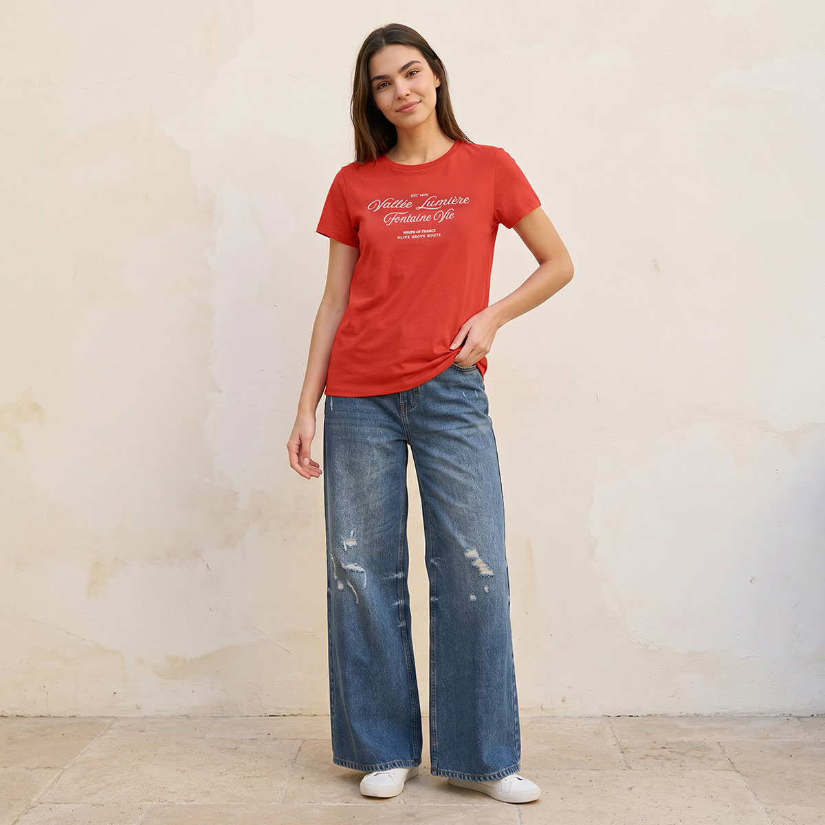 Splash Youth Cotton T-shirt-women-clothing-tshirts-image-3