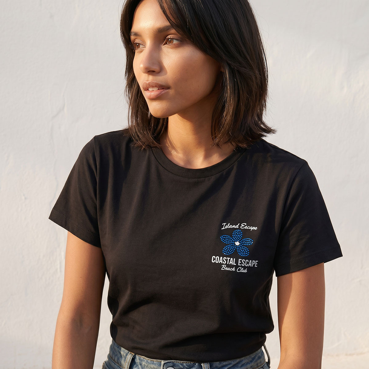 Splash Youth Cotton T-shirt with Graphic Print-women-clothing-tshirts-image-6