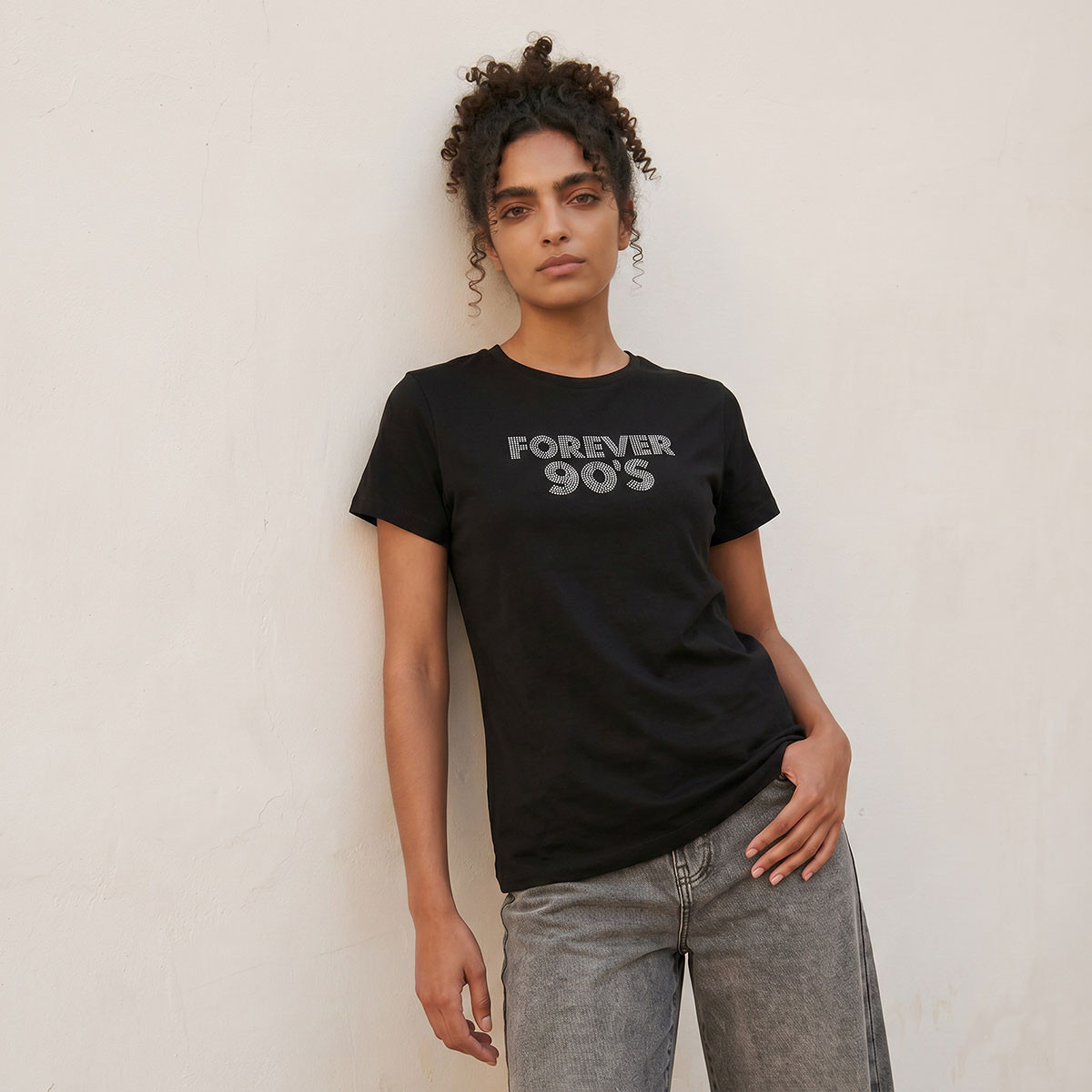 Splash Youth Cotton Embellished T-shirt-women-clothing-tshirts-image-1