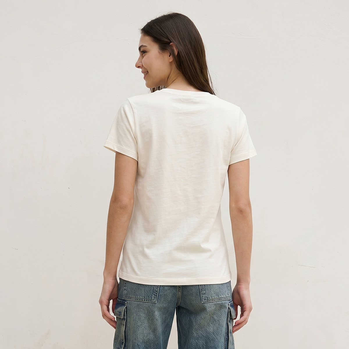 Splash Youth Cotton T-shirt with Graphic Print-women-clothing-tshirts-image-4