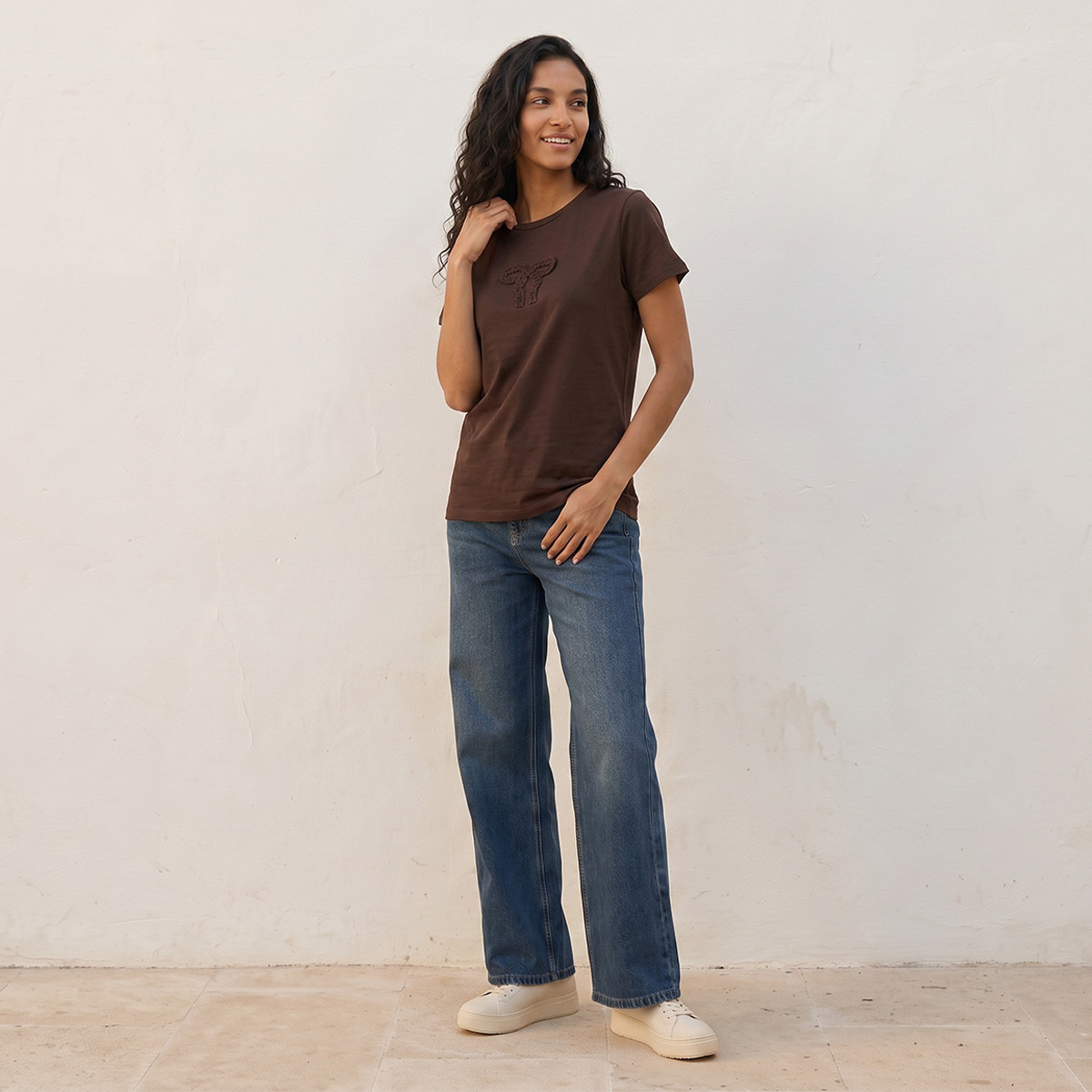 Splash Youth Cotton Applique T-shirt-women-clothing-tshirts-image-3