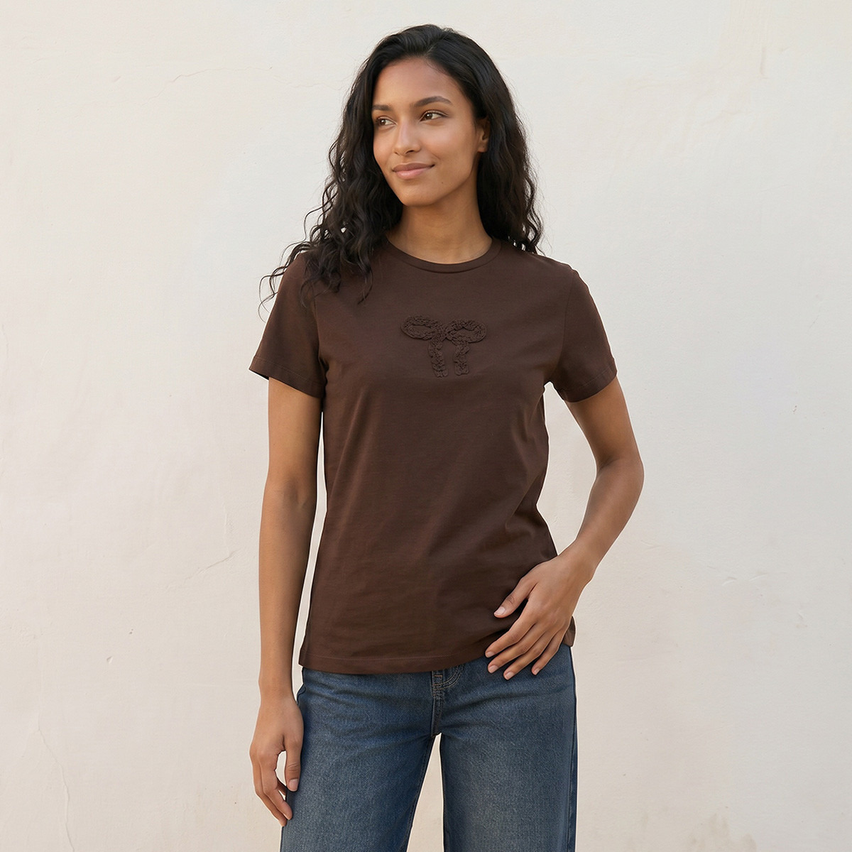 Splash Youth Cotton Applique T-shirt-women-clothing-tshirts-image-5