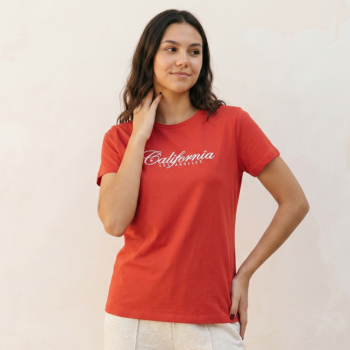 Splash Youth Cotton T-shirt with Embroidery-women-clothing-tshirts-image-1
