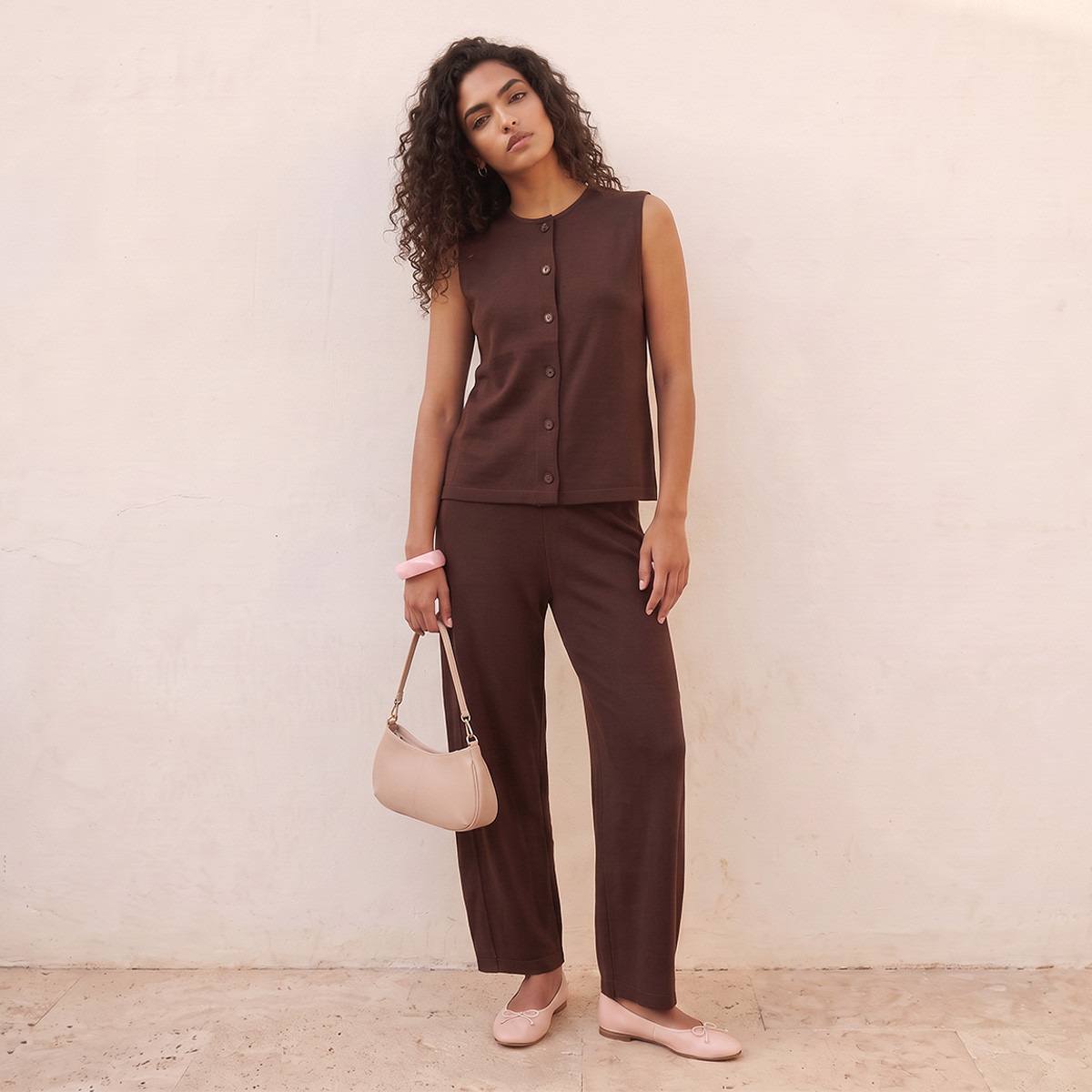 بلوزة دون أكمام بارزة الملمس بأزرار من سبلاش يوث-women-clothing-shirtsandblouses-blouses-image-2