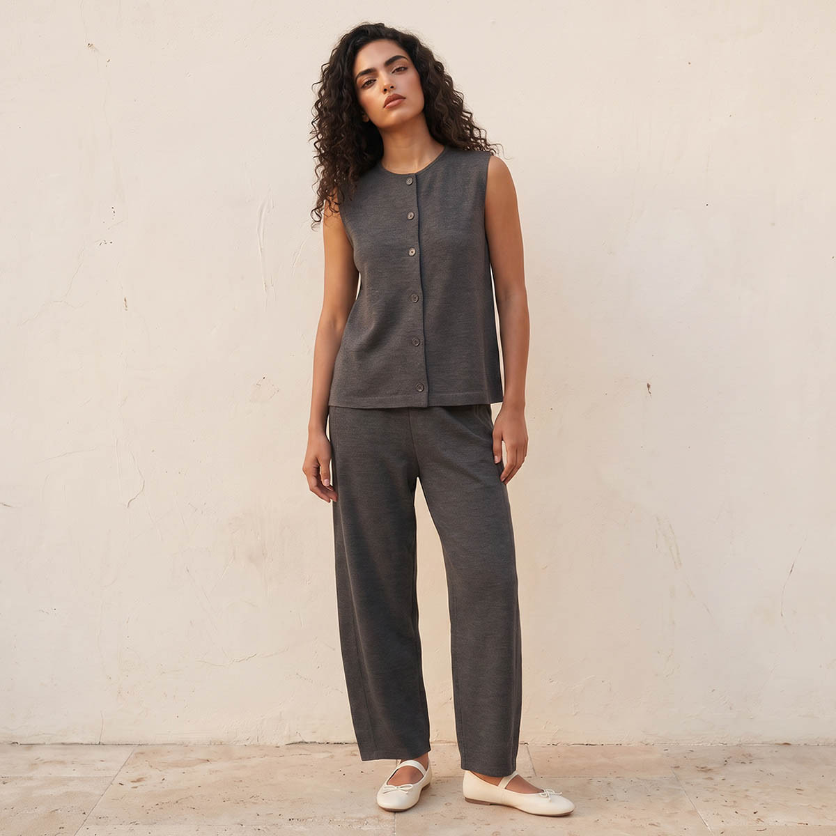 Splash Youth Barrel Fit Elasticated Waist Pants-women-clothing-trousers-image-2