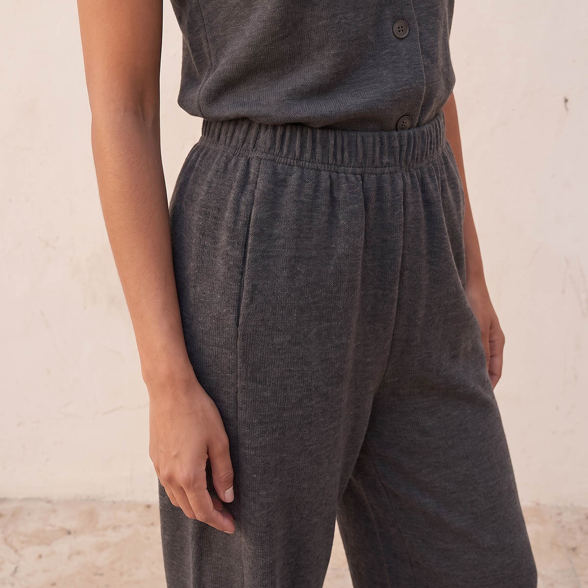 Splash Youth Barrel Fit Elasticated Waist Pants-women-clothing-trousers-image-5
