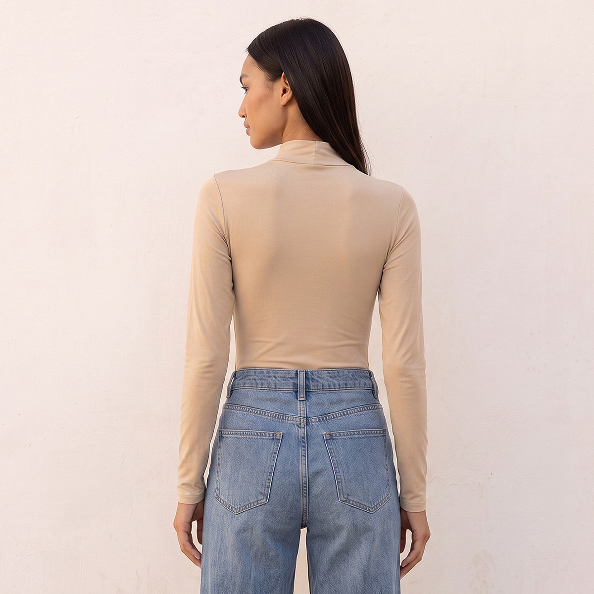 بودي سوت بياقة عالية من سبلاش يوث-women-clothing-tshirts-image-5