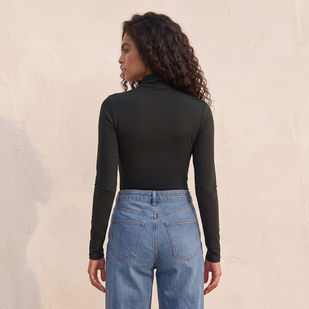 بودي سوت بياقة عالية من سبلاش يوث-women-clothing-tshirts-image-4