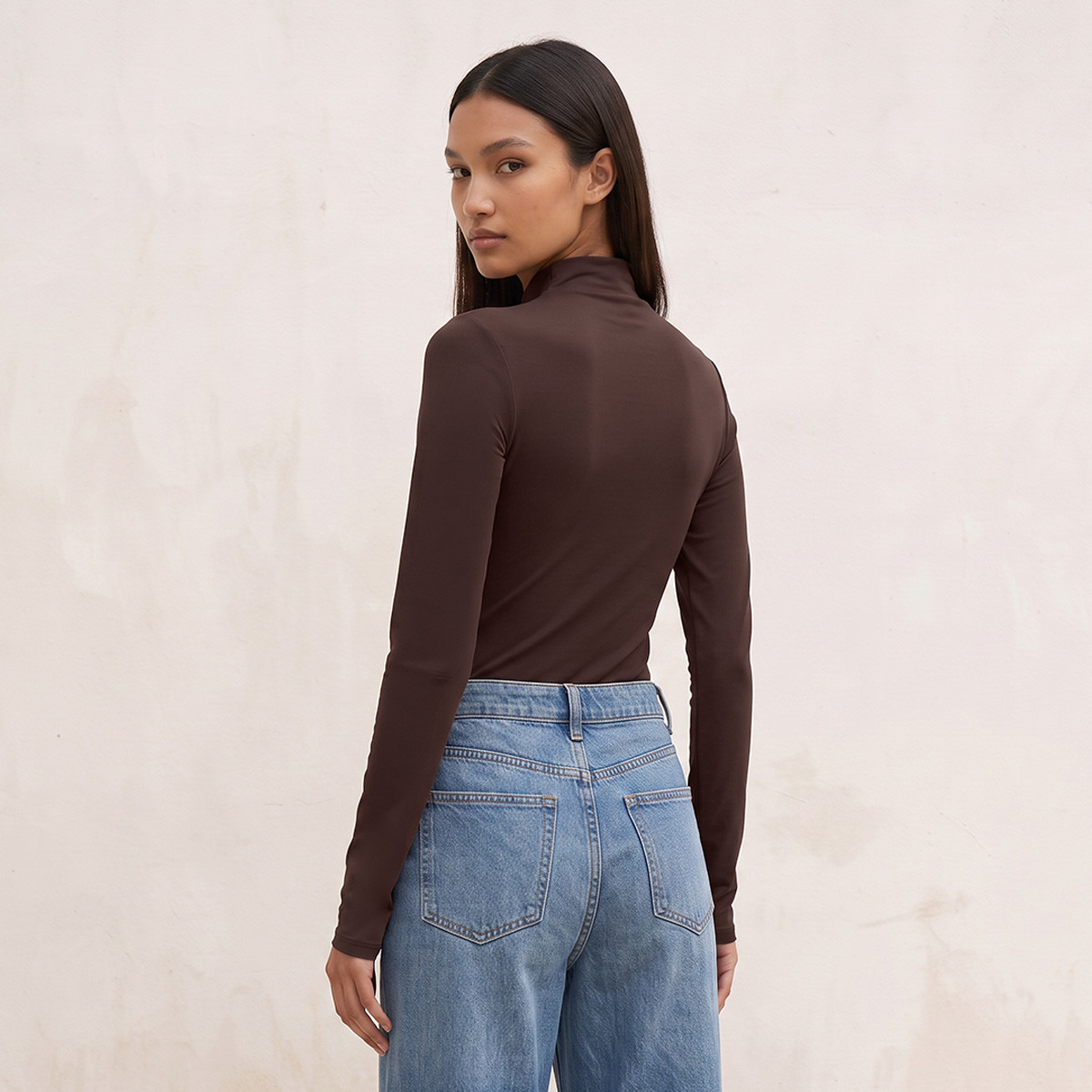 بودي سوت بياقة عالية من سبلاش يوث-women-clothing-tshirts-image-5