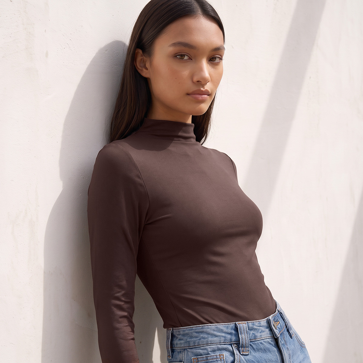 بودي سوت بياقة عالية من سبلاش يوث-women-clothing-tshirts-image-9