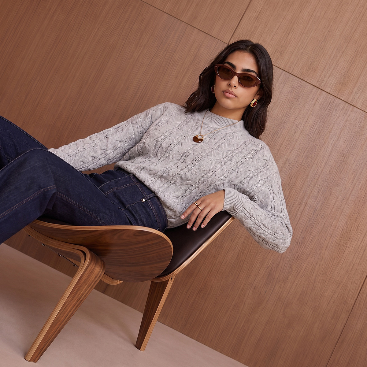 Splash Youth Oversized Cable Knit Sweater-women-winterwear-cardigansandjumpers-jumpers-image-5