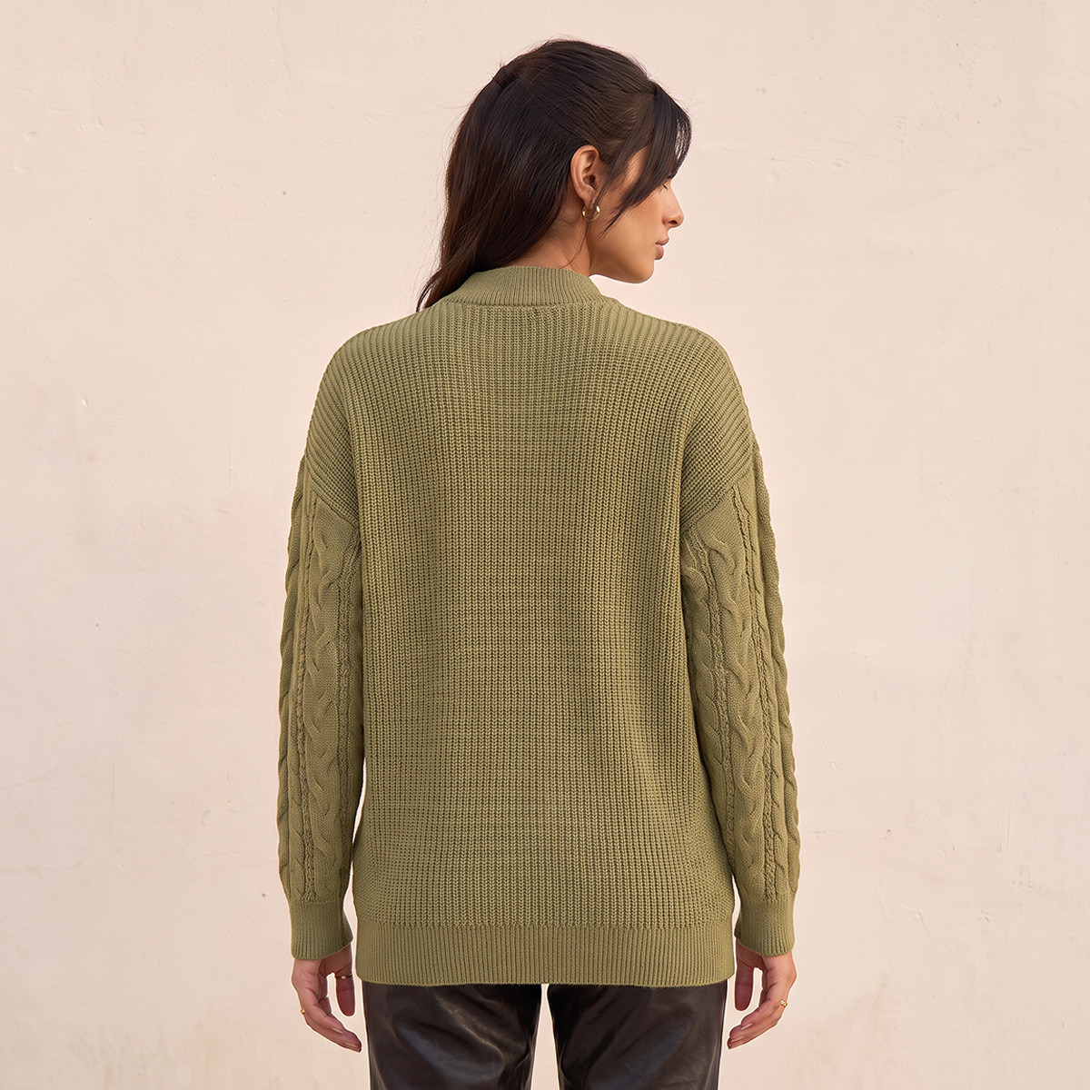 Splash Youth Oversized Cable Knit Sweater-women-winterwear-cardigansandjumpers-jumpers-image-3