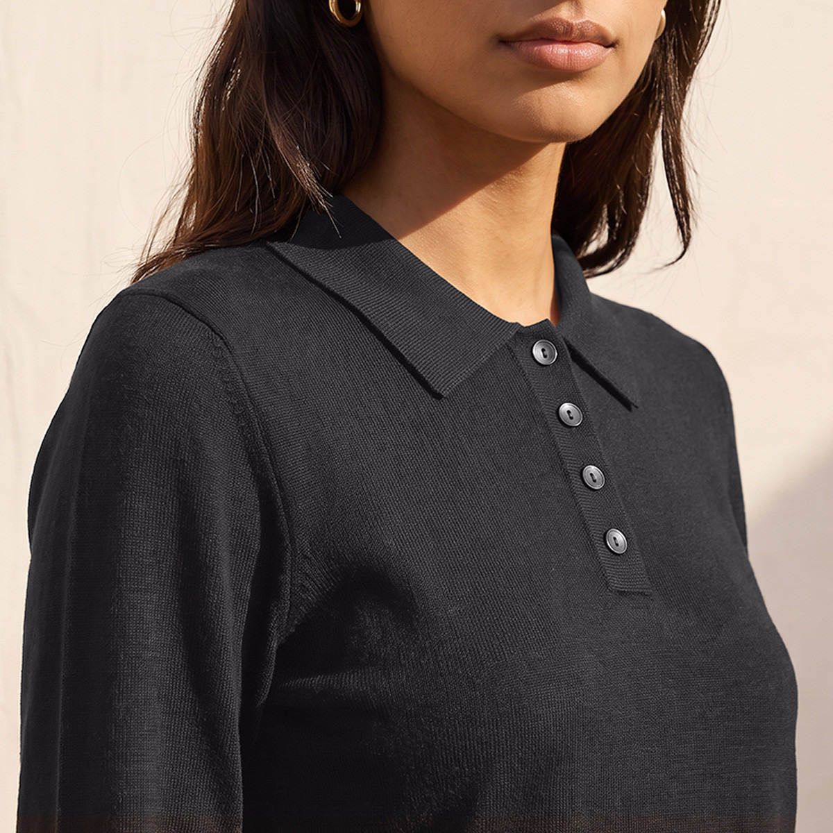 Splash Youth Polo Sweater with Ribbed Hem-women-winterwear-cardigansandjumpers-jumpers-image-4