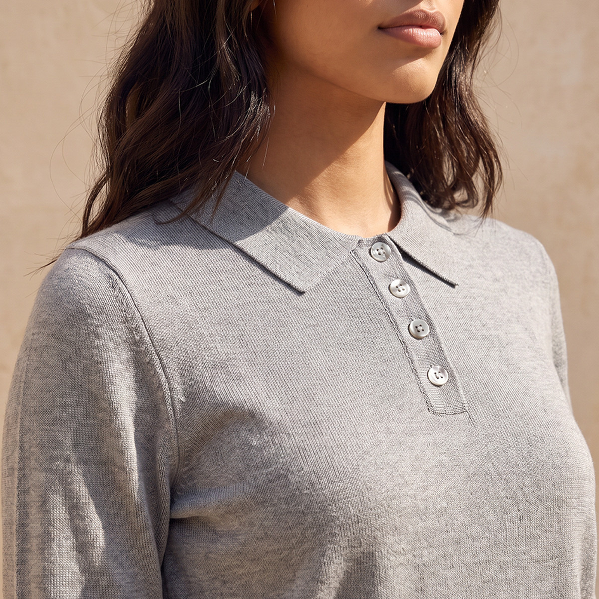 Splash Youth Polo Sweater with Ribbed Hem-women-winterwear-cardigansandjumpers-jumpers-image-4