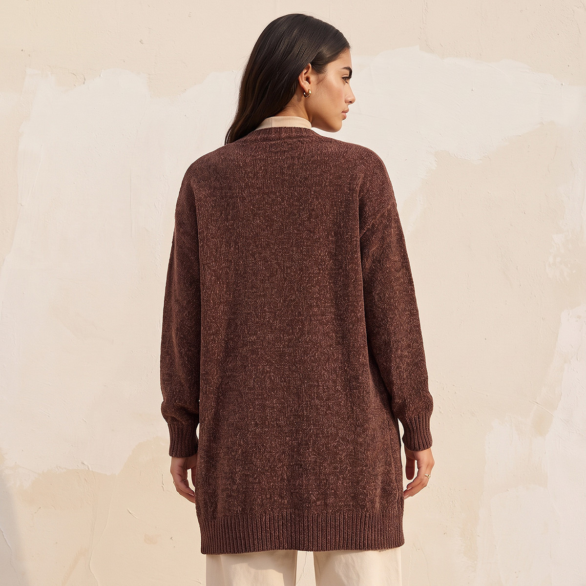 سترة بارزة الملمس بجيوب من يوث من سبلاش-women-clothing-shirtsandblouses-blouses-image-4