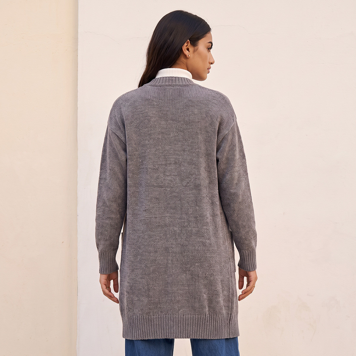 سترة بارزة الملمس بجيوب من يوث من سبلاش-women-clothing-shirtsandblouses-blouses-image-4