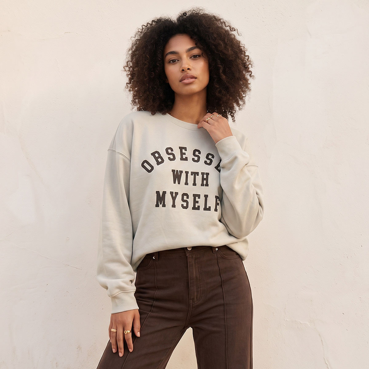 سويت شيرت بطبعة كتابات من سبلاش يوث-women-clothing-hoodiesandsweatshirts-sweatshirts-image-1