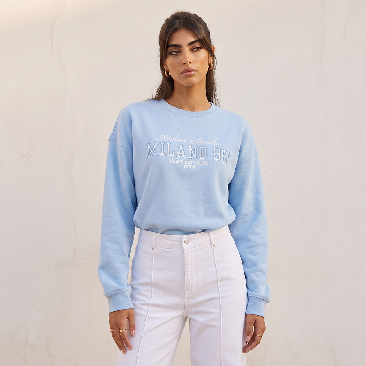 سويت شيرت بطبعة كتابات من سبلاش يوث-women-clothing-hoodiesandsweatshirts-sweatshirts-image-5