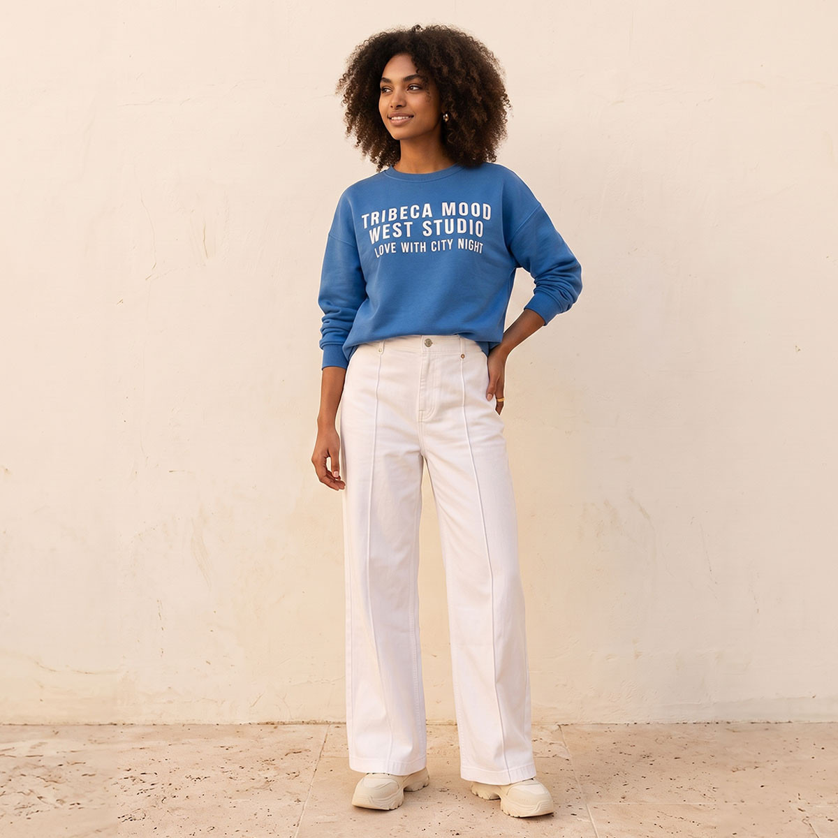 سويت شيرت بطبعة كتابات من سبلاش يوث-women-clothing-hoodiesandsweatshirts-sweatshirts-image-5