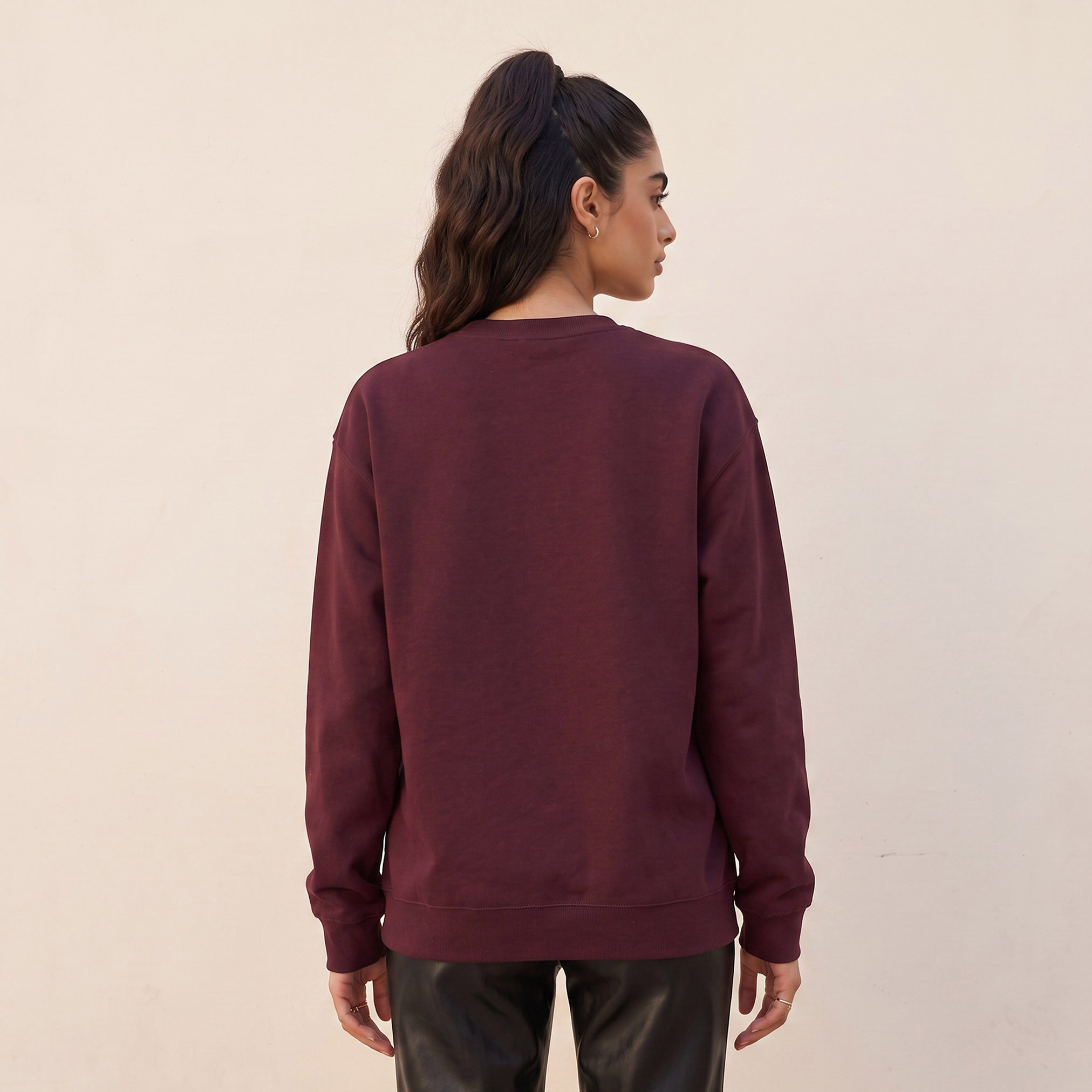 Splash Youth Sweatshirt with Slogan Print-women-clothing-hoodiesandsweatshirts-sweatshirts-image-4