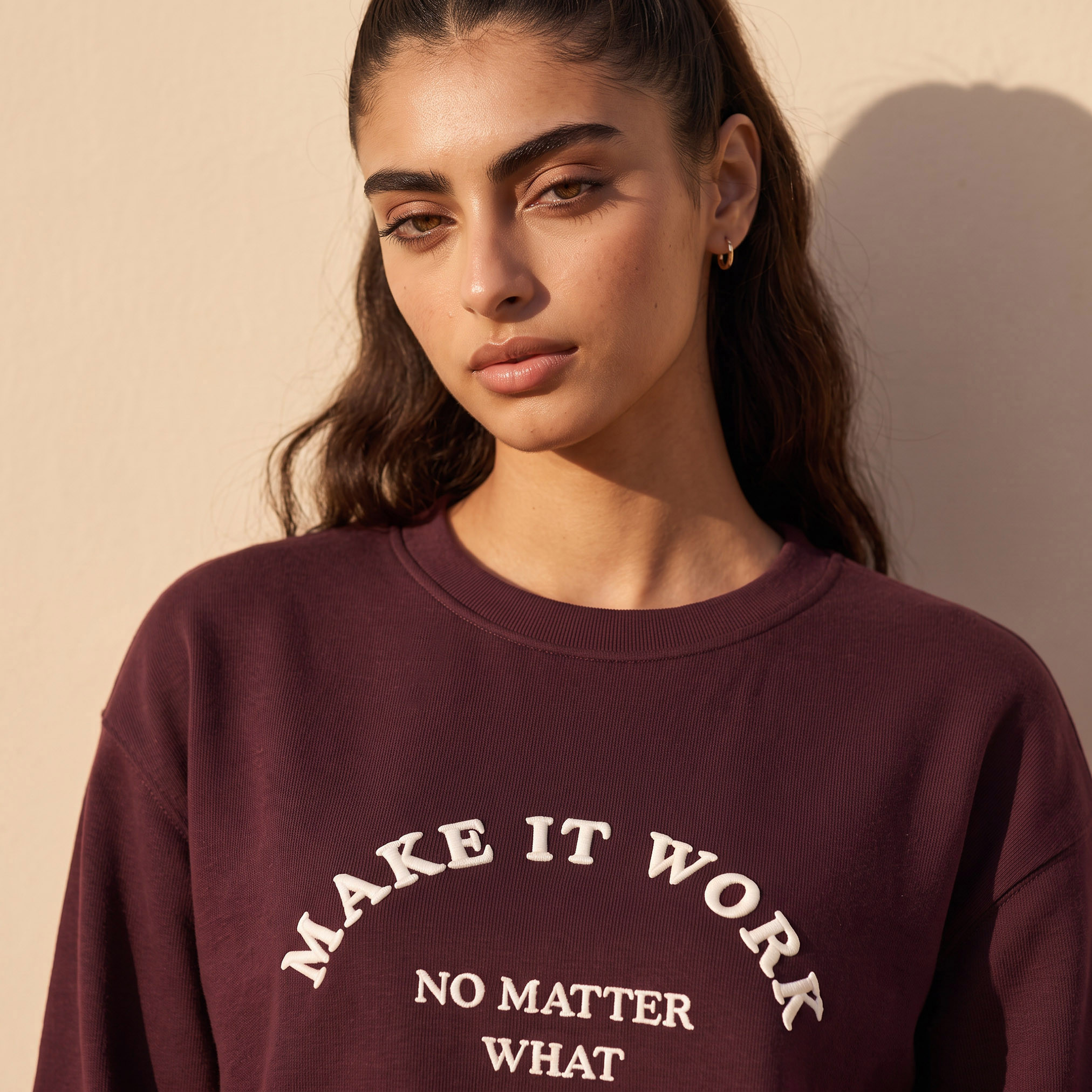 Splash Youth Sweatshirt with Slogan Print-women-clothing-hoodiesandsweatshirts-sweatshirts-image-6