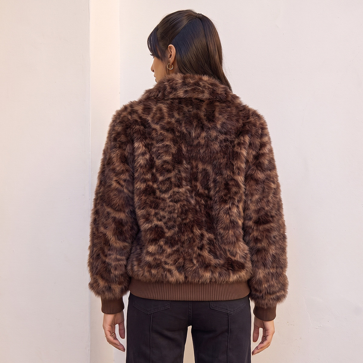 جاكيت بومبر بقصة عادية وبسحاب إغلاق من سبلاش يوث-women-winterwear-coatsandjackets-jackets-image-3