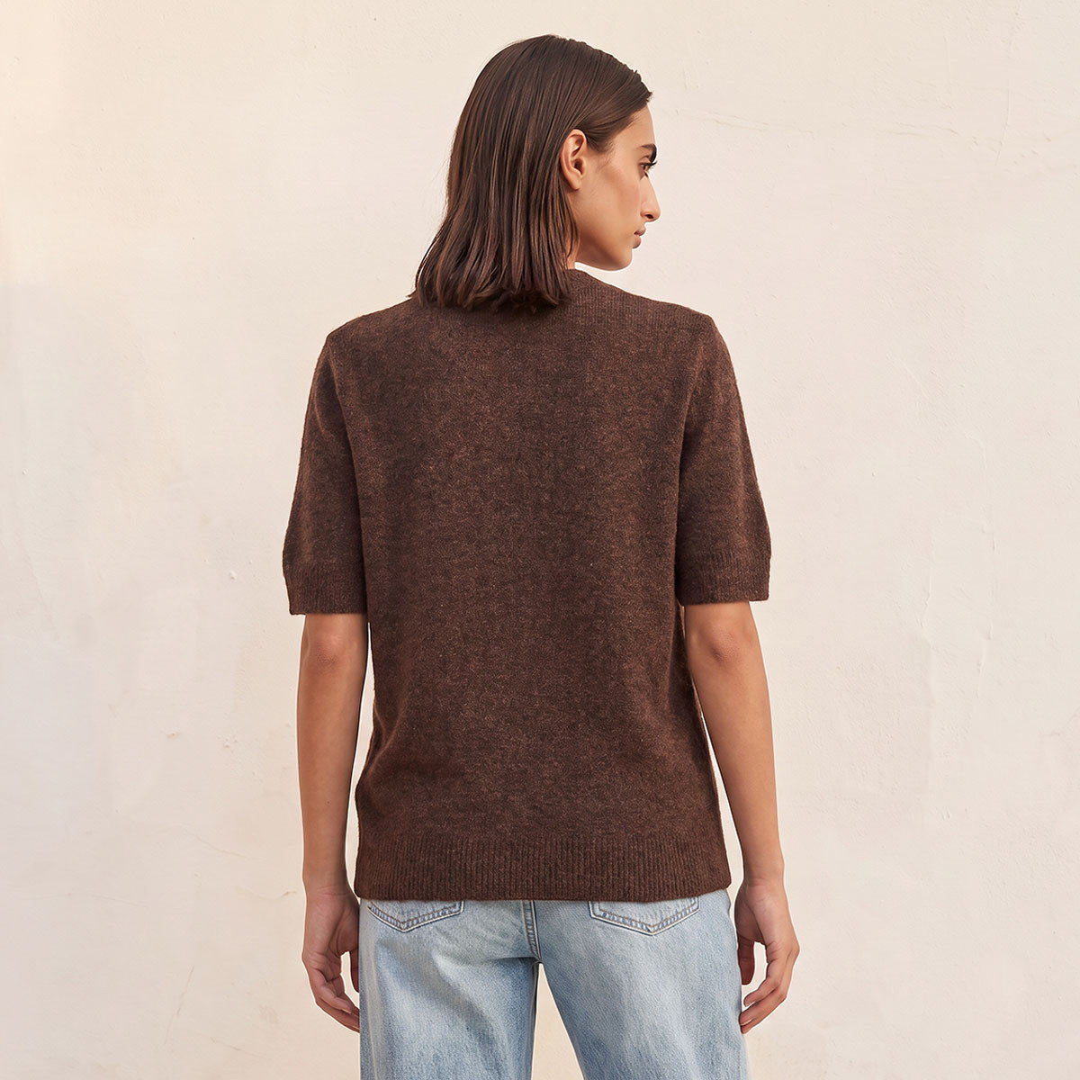 كنزة بارزة الملمس بياقة ضيقة من سبلاش يوث-women-winterwear-cardigansandjumpers-jumpers-image-3