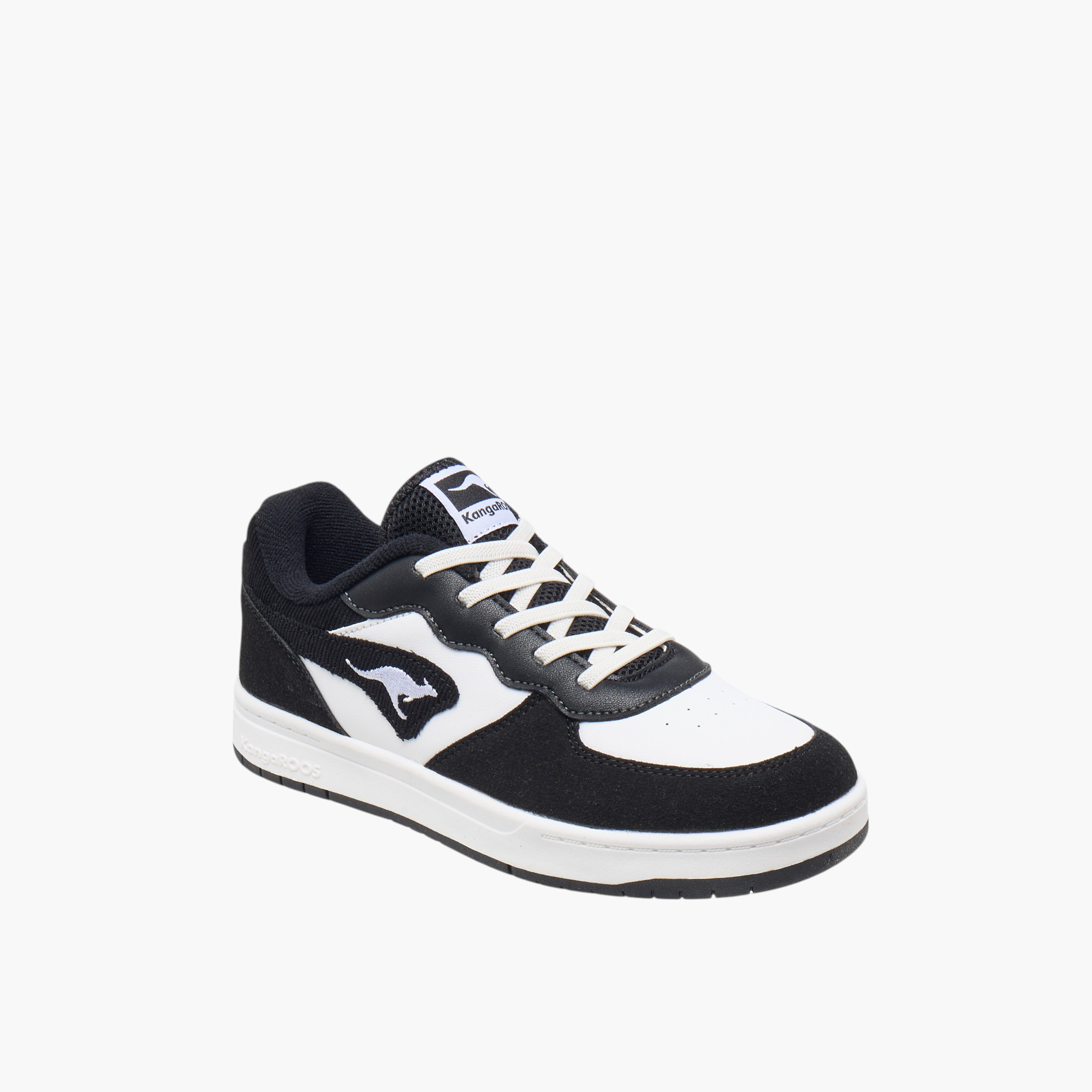 KangaROOS Kids' Colourblock Sneakers with Lace-Up Closure-boys-shoes-sneakers-image-2