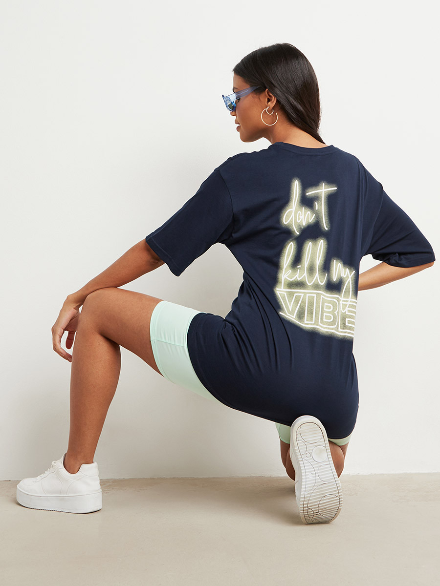 تيشيرت مطبوع بقصة واسعة من ستايلي-women-clothing-tshirts-image-3