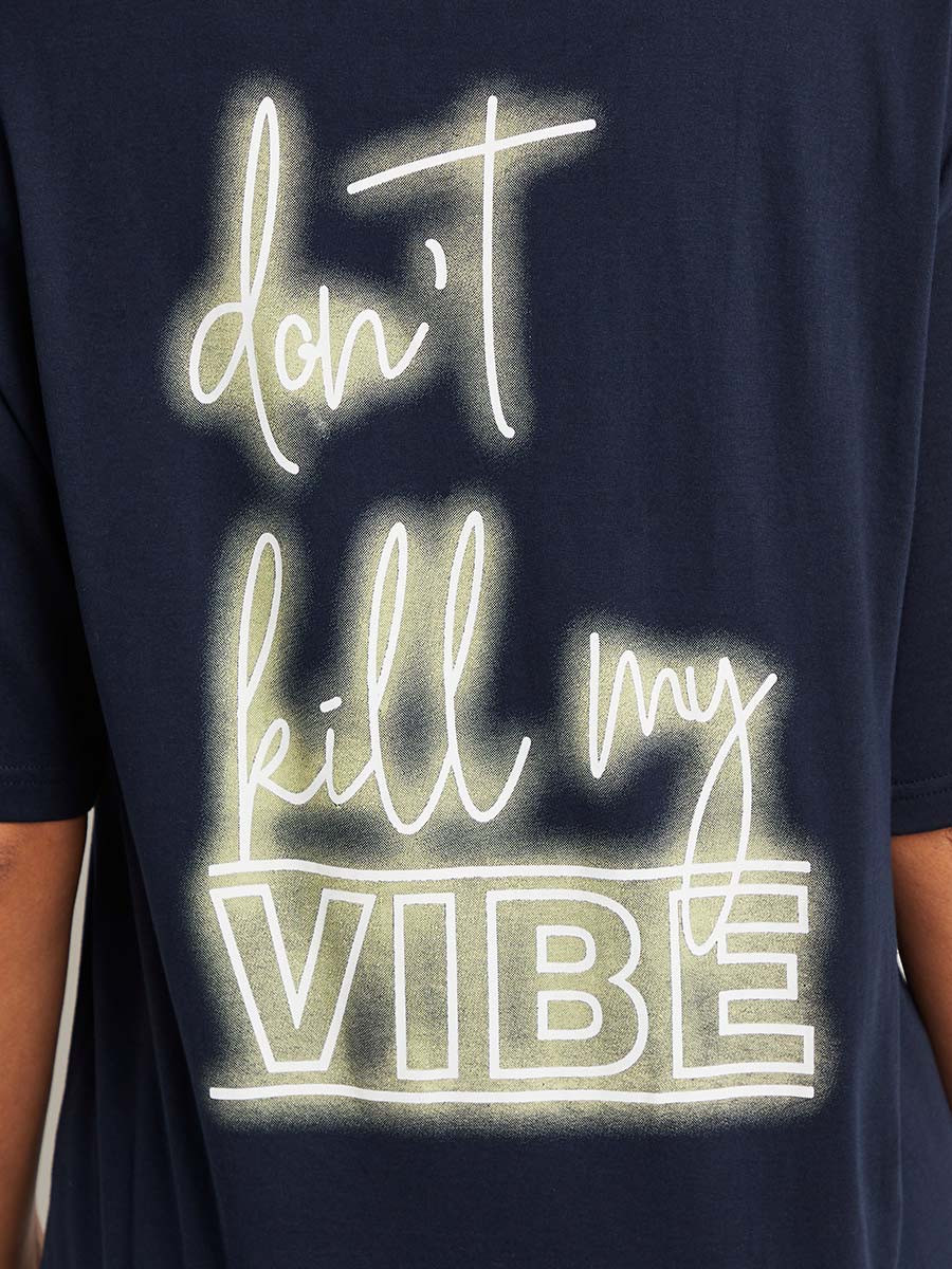 تيشيرت مطبوع بقصة واسعة من ستايلي-women-clothing-tshirts-image-5